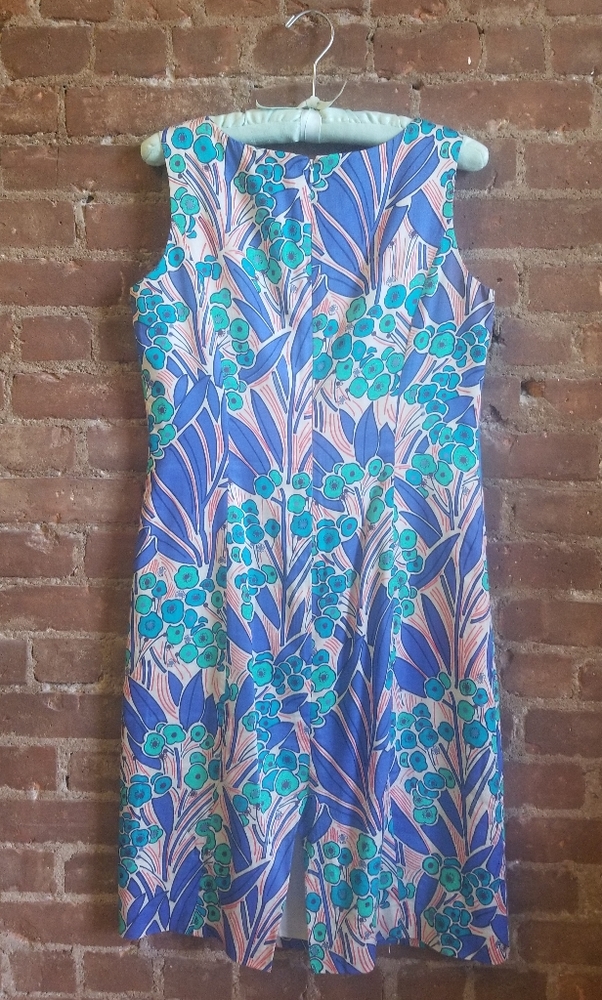Printed shell dress